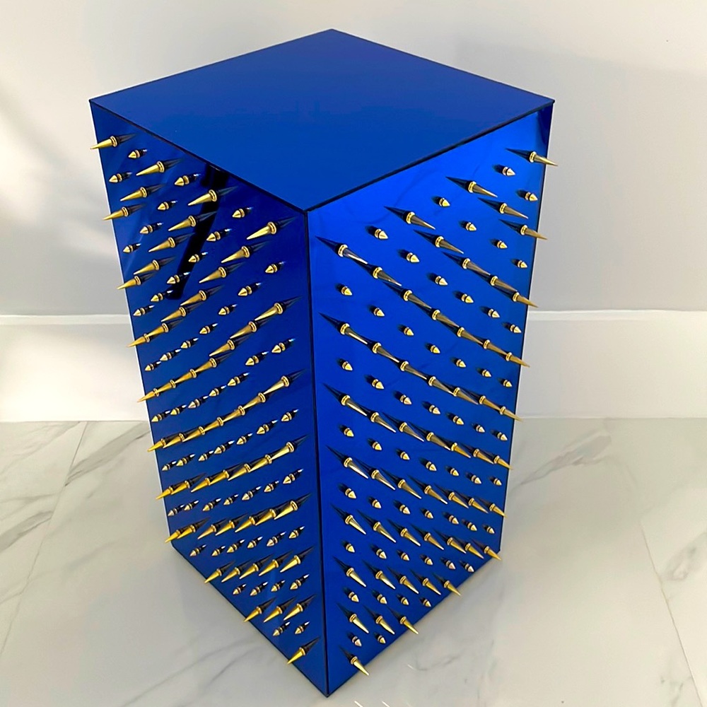 Spiked End Table